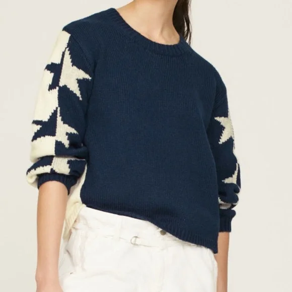 Splendid Blue Star Sweater, XS - Picture 4 of 14